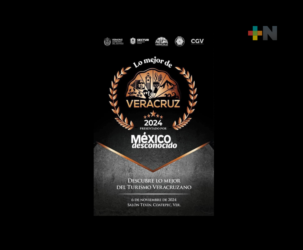 Sectur alista la quinta edición del «Galardón Turístico Mi Veracruz 2024»